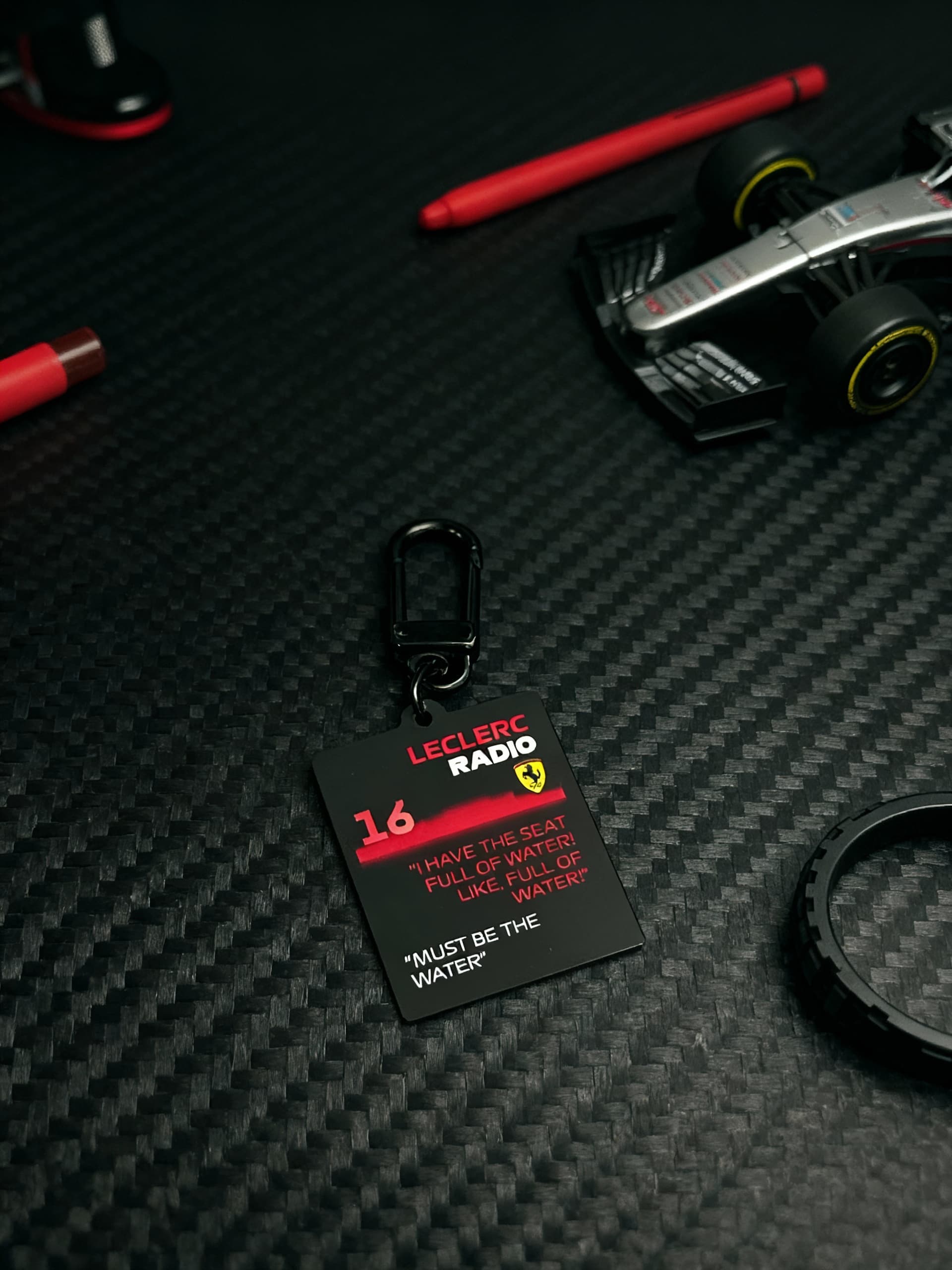 Leclerc — "I Have The Seat Full Of Water"